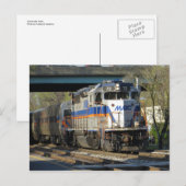 通勤列車 ポストカード (正面/裏面)