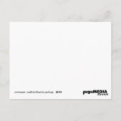 通勤：赤線/青線ペッドウェイ ポストカード (裏面)