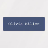 通学カラフル場の防水名ラベル ラベル (デザイン1)