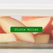 通学カラフル場の防水名ラベル ラベル (貼付)