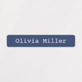 通学カラフル場の防水名ラベル ラベル (デザイン1)