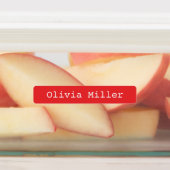 通学カラフル場の防水名ラベル ラベル (貼付)