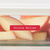 通学カラフル場の防水名ラベル ラベル (貼付)