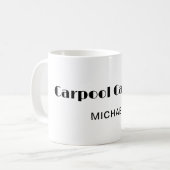 通学カープールパパ コーヒーマグカップ (正面左)