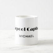 通学カープールパパ コーヒーマグカップ (中央)