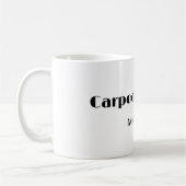 通学カープールパパ コーヒーマグカップ (左)