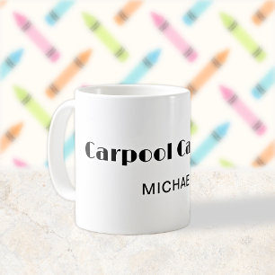 通学カープールパパ コーヒーマグカップ
