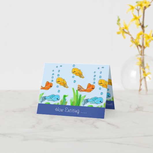 通学紙 カード (黄色い花)