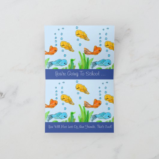 通学紙 カード (内部)