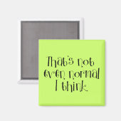 通常でない磁石 マグネット (正面/裏面)