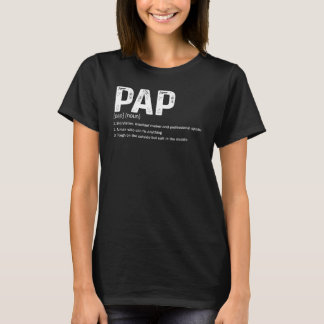 通常のおじいちゃんのようなMens Pap定義のみWa Tシャツ