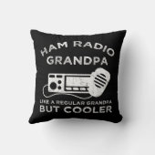 通常のおじいちゃんのようにハムラジオおじいちゃんクールが クッション (裏面)