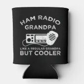 通常のおじいちゃんのようにハムラジオおじいちゃんクールが 缶クーラー (裏面)