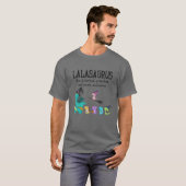 通常のおばあちゃんのようなララサウルス – 恐竜の贈り物 Tシャツ (正面フル)
