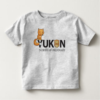 通常のずるいフクロウの幼児のティーの北 トドラーTシャツ