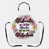 通常のアブエラのようなファブエラは素晴らしい エプロン (正面)