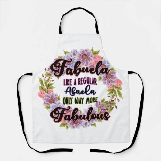 通常のアブエラのようなファブエラは素晴らしい エプロン (正面)