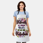 通常のアブエラのようなファブエラは素晴らしい エプロン (着用した状態)