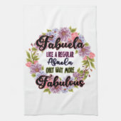 通常のアブエラのようなファブエラは素晴らしい キッチンタオル (縦)