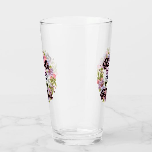 通常のアブエラのようなファブエラは素晴らしい タンブラーグラス (右)