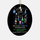 通常のエンジンと同様のケミカルエンジニア定義 セラミックオーナメント (右)