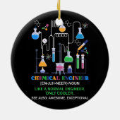 通常のエンジンと同様のケミカルエンジニア定義 セラミックオーナメント (裏面)