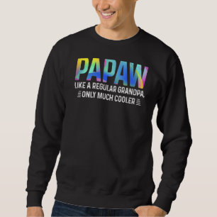 通常のカッコいいおじいちゃんのようなMens Papaw定義 スウェットシャツ