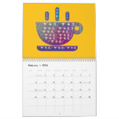 通常のコーヒーカレンダーではない カレンダー (2月 2026)