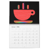 通常のコーヒーカレンダーではない カレンダー (1月 2026)