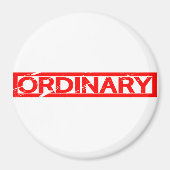 通常のスタンプ マグネット (正面)