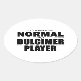 通常のダルシマー選手 楕円形シール