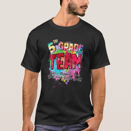 通常のチームのように5年生のチームが多クールい Tシャツ (正面)