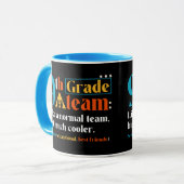 通常のチームのように9年生のチームが多クールい マグカップ (正面左)