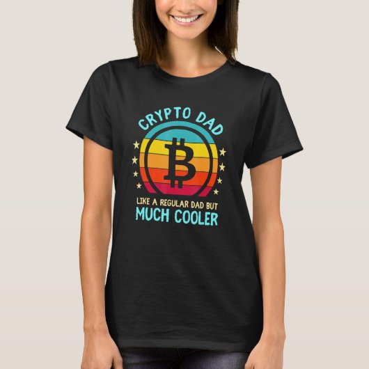 通常のパパのようだが多くの暗号パパクール Tシャツ (正面)