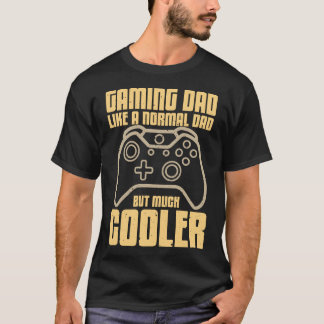 通常のパパのようにゲームパパが多クールく Tシャツ