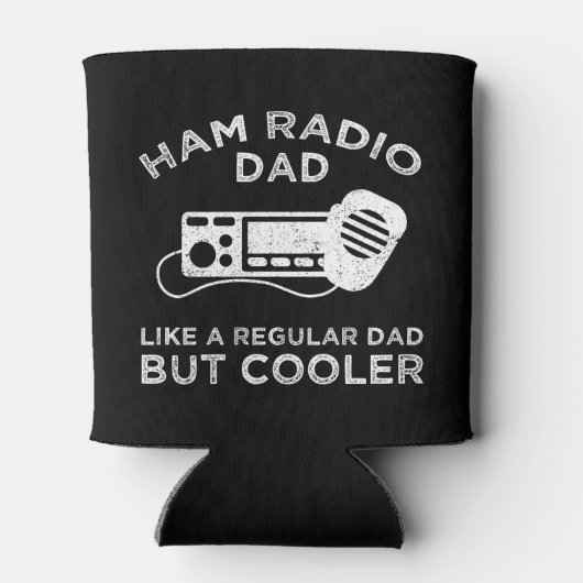 通常のパパのようにハムラジオパパがあクールる 缶クーラー (裏面)