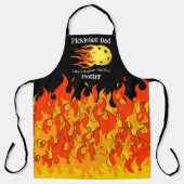 通常のパパのようにピックボールパパが熱い暗い エプロン (正面)