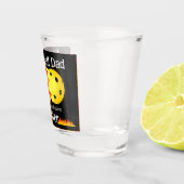 通常のパパのようにピックボールパパが熱い暗い ショットグラス (右)