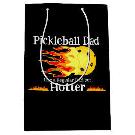 通常のパパのようにピックボールパパが熱い暗い ミディアムペーパーバッグ