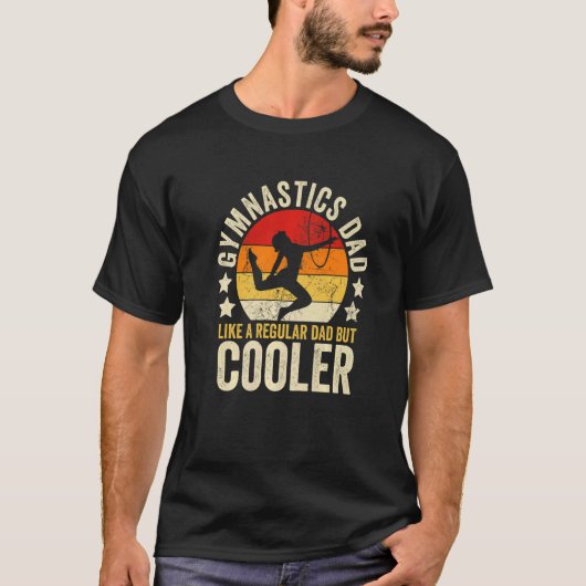 通常のパパのようにメンズ体操パパがクール Tシャツ (正面)