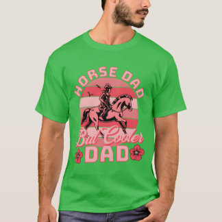 通常のパパのように馬のパパがクールパパヴィンタグ Tシャツ