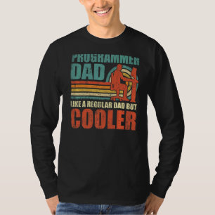 通常のパパのようにMensプログラマーのパパがあクールる Tシャツ