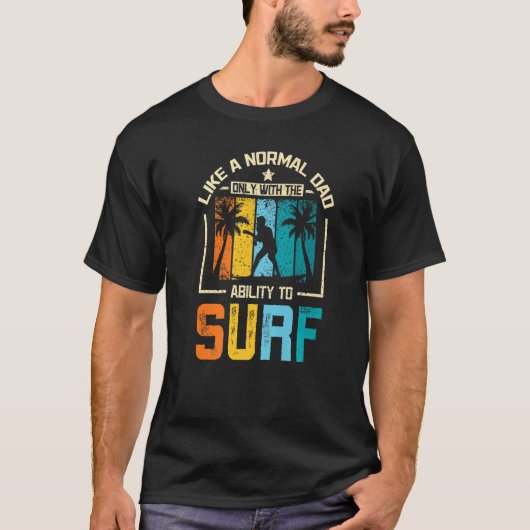 通常のパパサーフィンパパ料のように Tシャツ (正面)
