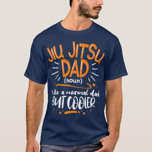 通常のパパ辞書のような柔術パパ Tシャツ (正面)