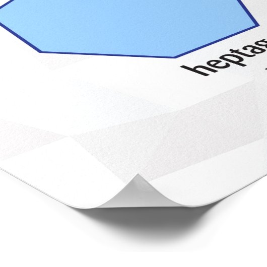 通常のポリゴン ポスター (角)