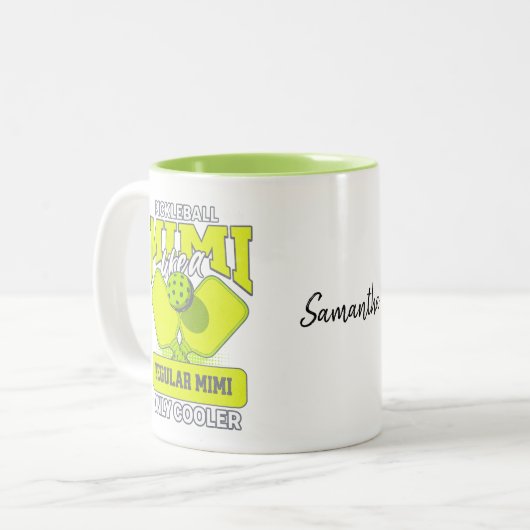 通常のミミとしか違わないピックルクールボール ツートーンマグカップ (正面左)