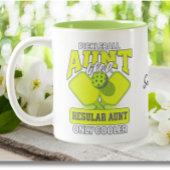 通常の叔母のようなピックボール叔母クール ツートーンマグカップ