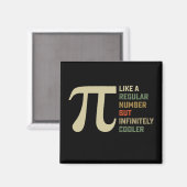 通常の数字のようだけど無限にクールな円周率の日 マグネット (正面/裏面)