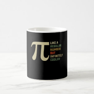 通常の数字のようでいて無限にクールな円周率の日 コーヒーマグカップ