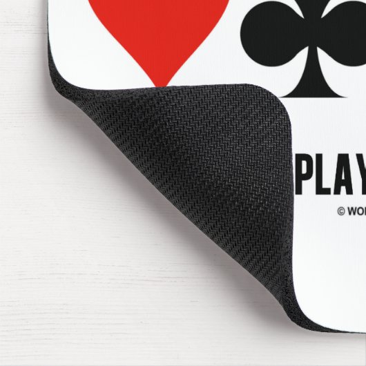 通常の演劇橋からの回り道を取って下さい マウスパッド (コーナー)